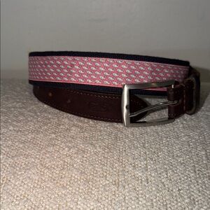 Stylish Pink and Brown Men's Belt